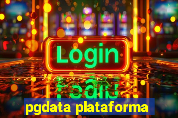 pgdata plataforma